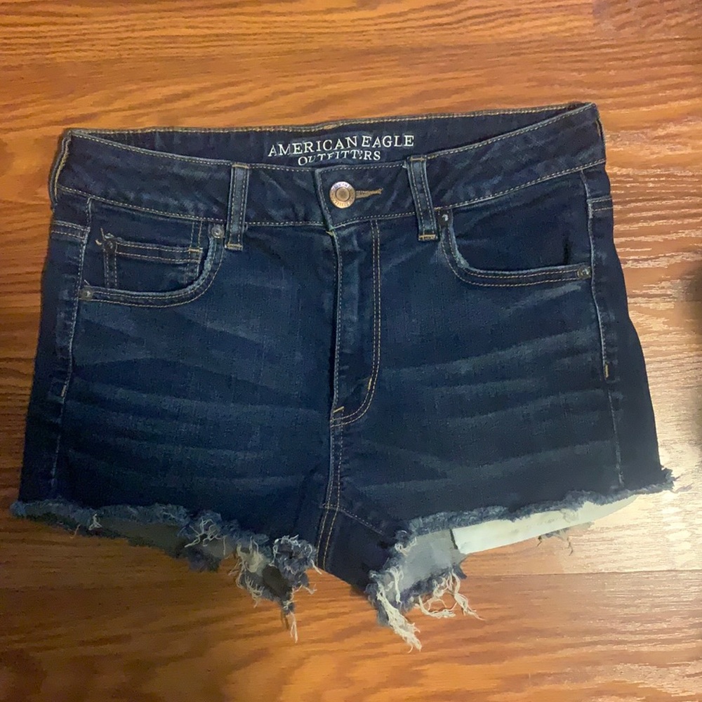 American eagle super high rise shortie size 10